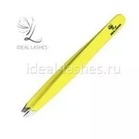 Пинцет для бровей Ideal Lashes (Идеал лэшэс) желтый