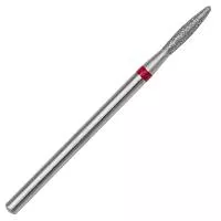 Фреза алмазная пламевидная закругленная Ø2,1мм, красная